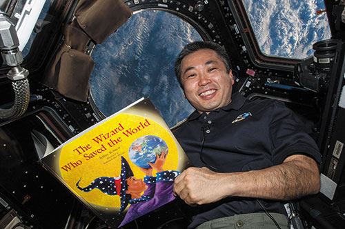 Japanese astronaut Koichi Wakata